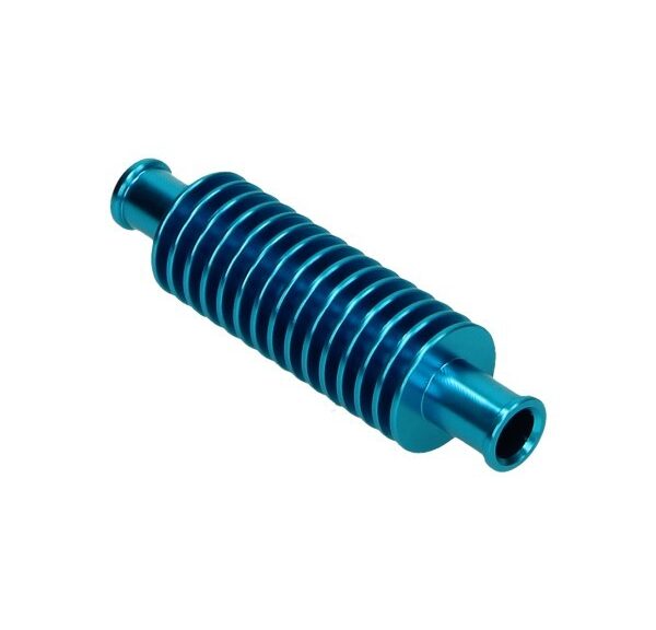 radiateurslang DMP koelpijp aluminium blauw scooter