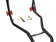 paddock stand power + universeel professioneel achterbrug zwart bromfiets