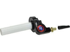 Gashendel Power1 speed haaks rood bromfiets