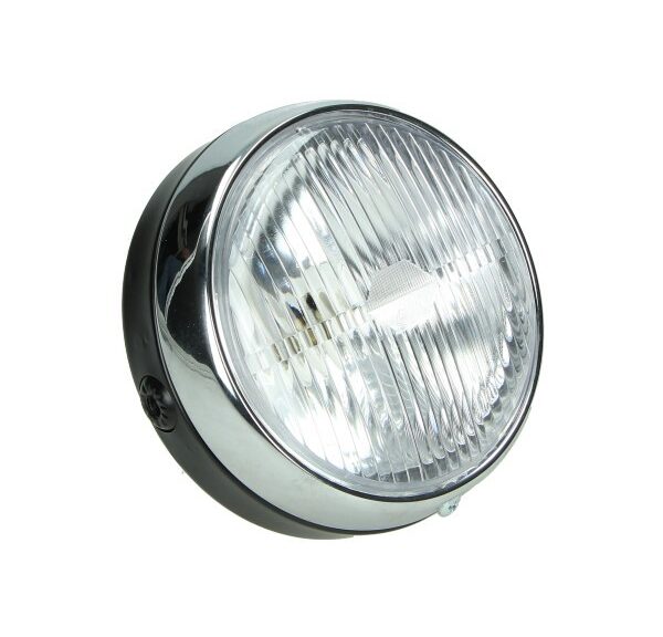 koplamp guia rond + schakelaar 140mm zwart 103