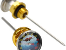 Olietemperatuurmeter meter o.a. — geschikt voor Honda Goud Universeel