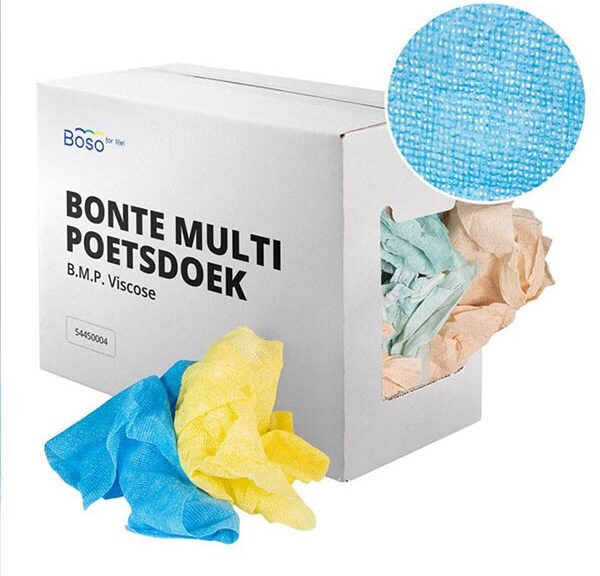 werkplaats poetsdoek viscose/polyester 4 kg