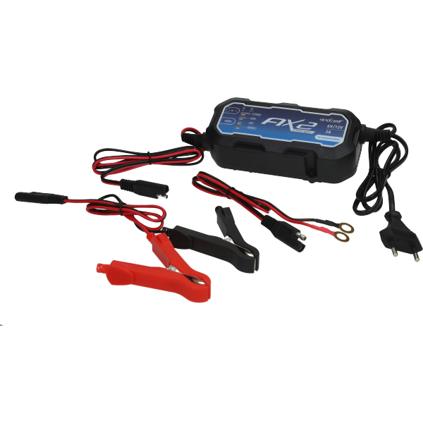 Acculader Axcell 6/12v professioneel 2.0a ax2