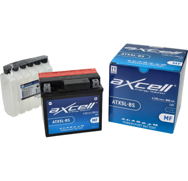 Accu Axcell atx5l-bs/ytx5l-bs dink
