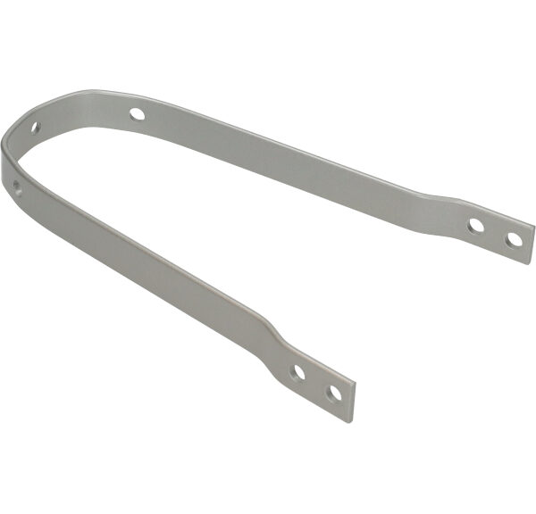 Voorspatbordstang boven stabilisator zilver/grijs — geschikt voor Hercules Prima