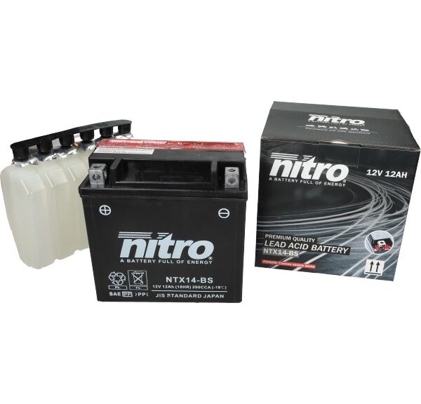 accu nitro ntx14-bs/ytx14-bs o.a. MP3 BMW