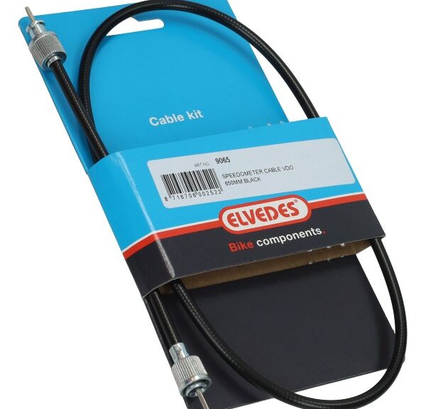 kilometertellerkabel elvedes vdo/vdo 65cm zwart 9065