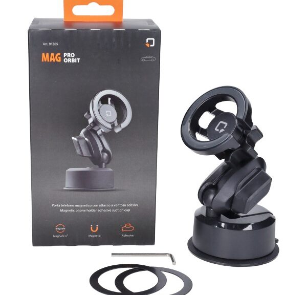 houder optiline telefoon oplader Mag Pro Orbit voor bijv. op dashboard/vooruit Minicar 91805