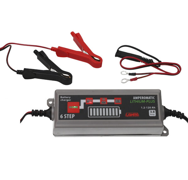 Acculader Lampa 12v slimme acculader amperomatic lithium plus 3