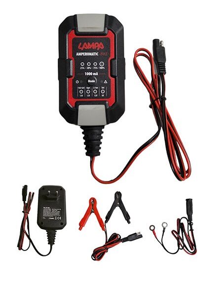 acculader lampa 6/12v slimme acculader amperomatic bike 1amp 91730