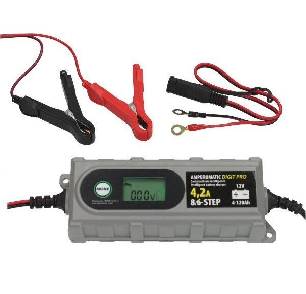 acculader lampa 12v digitaal amperomatic digit pro 4