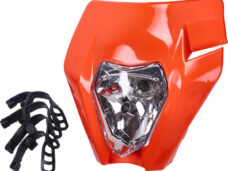 Koplampspoiler + verlichting type — geschikt voor KTM