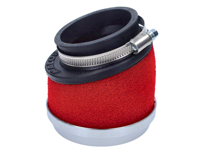Powerfilter Malossi 25 Graden Diameter 42-50-58.5mm Foam E13 Phbh Rood Motor 0413527