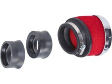 powerfilter malossi 25 graden diameter 42-50-58.5mm foam E13 phbh rood motor 0413527