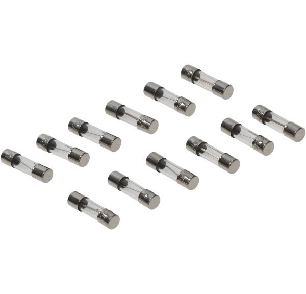zekering model buis 20mm 10amp 12pcs