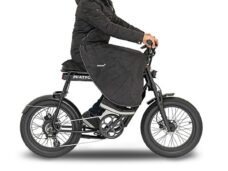 beenkleed Stricto incl. opbergtas bakfiets/ zwart fiets