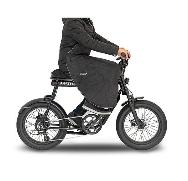 beenkleed Stricto incl. opbergtas bakfiets/ zwart fiets
