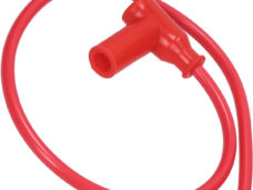 Bougiekap + kabel silicone (B) rood univ