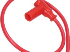 bougiekap + kabel silicone (B) rood univ