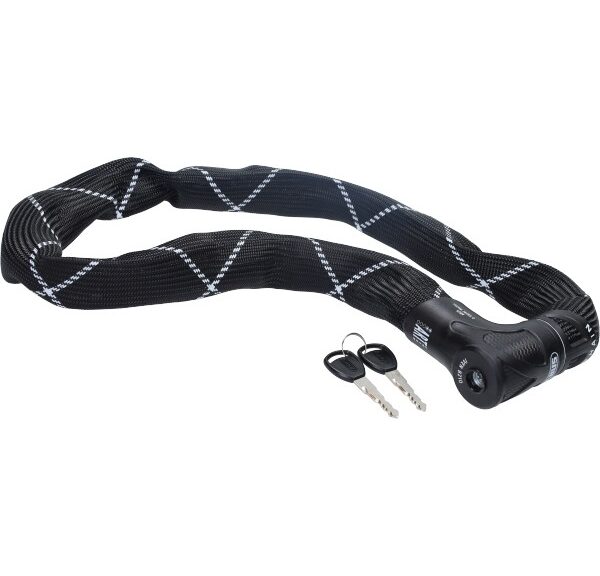 kettingslot abus art 2-sterren iven chain 85cm zwart 8210/85