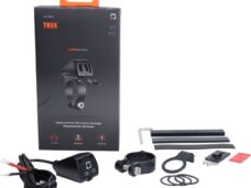usb lader optiline stuurbevestiging waterdicht dubbel 30w 12/24v bromfiets