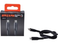 oplaadkabel optiline silicone usb C > Apple 8 pin 60cm zwart 91784