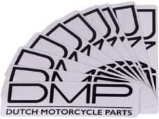 sticker DMP (100x30mm) 10 stuks