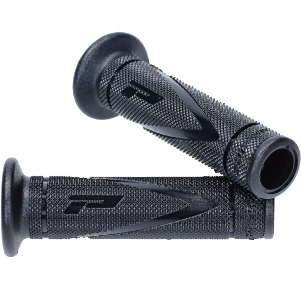 Handvatset progrip open (made in Italy) end zwart bromfiets