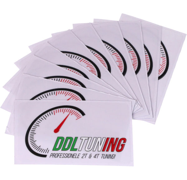 Sticker DDL 80x40mm 10 stuks