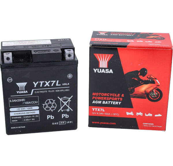 Accu yuasa ytx7l sla/gel /5 liberty IGET