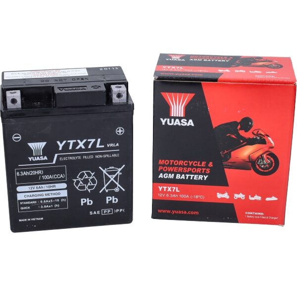 accu yuasa ytx7l sla/gel euro-4/5 liberty IGET