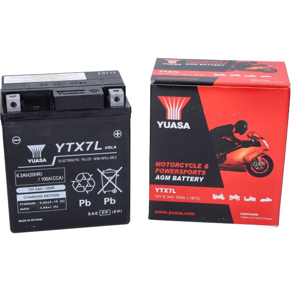 accu yuasa ytx7l sla/gel euro-4/5 liberty IGET
