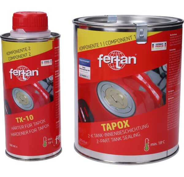 coating benzinetank fertan tapox 285ml+160ml 3330874