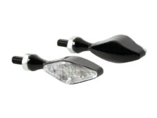 knipperlicht lampa e-keur led 12v storm zwart/wit 90096