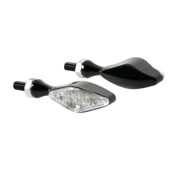 Knipperlicht Lampa E-KEUR LED 12v storm zwart/wit