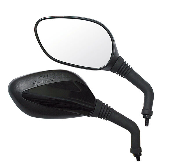 Spiegelset Lampa universeel E-KEUR horizon m8x1.25 zwart