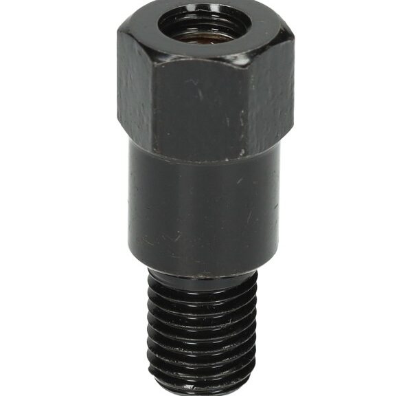 adapter lampa spiegel universeel m8 rechts naar m10 links draad zwart 90151
