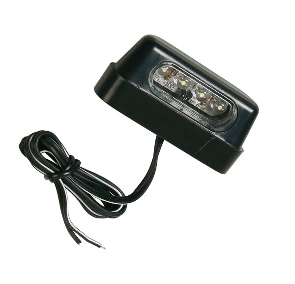 Verlichting Lampa kentekenplaat universeel LED E-KEUR zwart