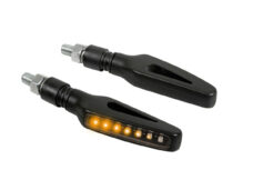 knipperlichtset lampa universeel led E-keur glory zwart 90474