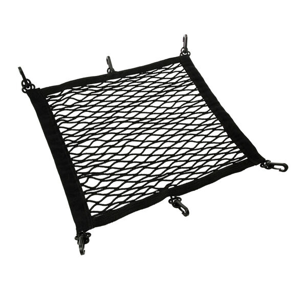 Bagagenet Lampa universeel 42x42cm 6 haken zwart
