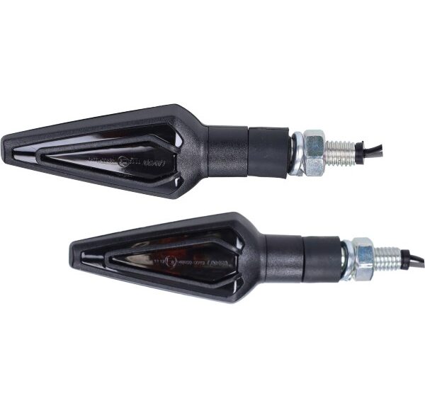 knipperlichtset lampa universeel e-keur halogeen 10w zwart/smoke 90507