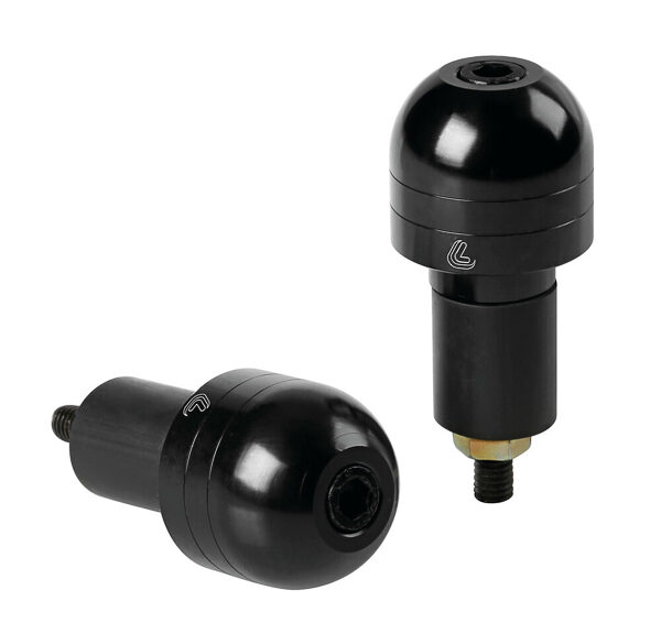 Stuurbalansgewicht Lampa set universeel 17-23mm zwart
