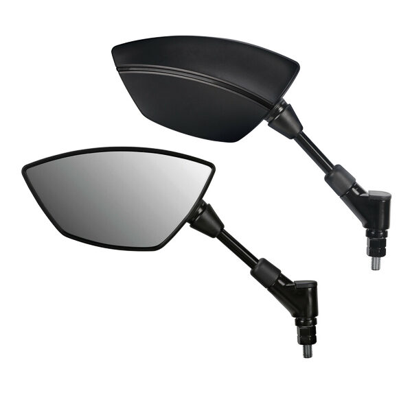 Spiegelset Lampa universeel E-KEUR BAT m10x1.25 zwart