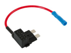 zekeringhouder lampa adapter model insteek verloop voor 2 steek zekeringen 70066