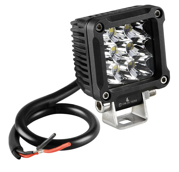 Verstraler Lampa LED universeel wl-18 10w 6000k focus beam (e-keur) zwart