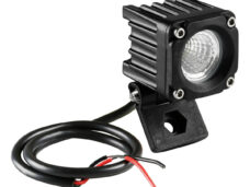 verstraler lampa led universeel wl-19 10w 6000k wide beam (e-keur) zwart 72339