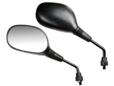 spiegelset lampa universeel e-keur TRAX m10x1.25 zwart 90432