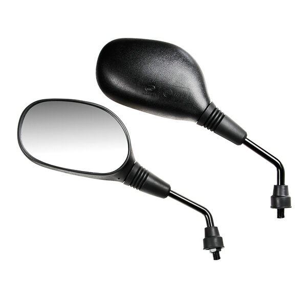 Spiegelset Lampa universeel E-KEUR TRAX m10x1.25 zwart