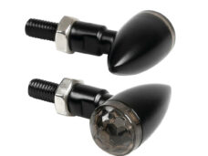 knipperlicht lampa led e-keur DROP zwart/smoke 90482