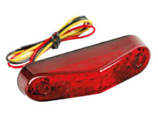 achterlicht lampa led e-keur rood bromfiets